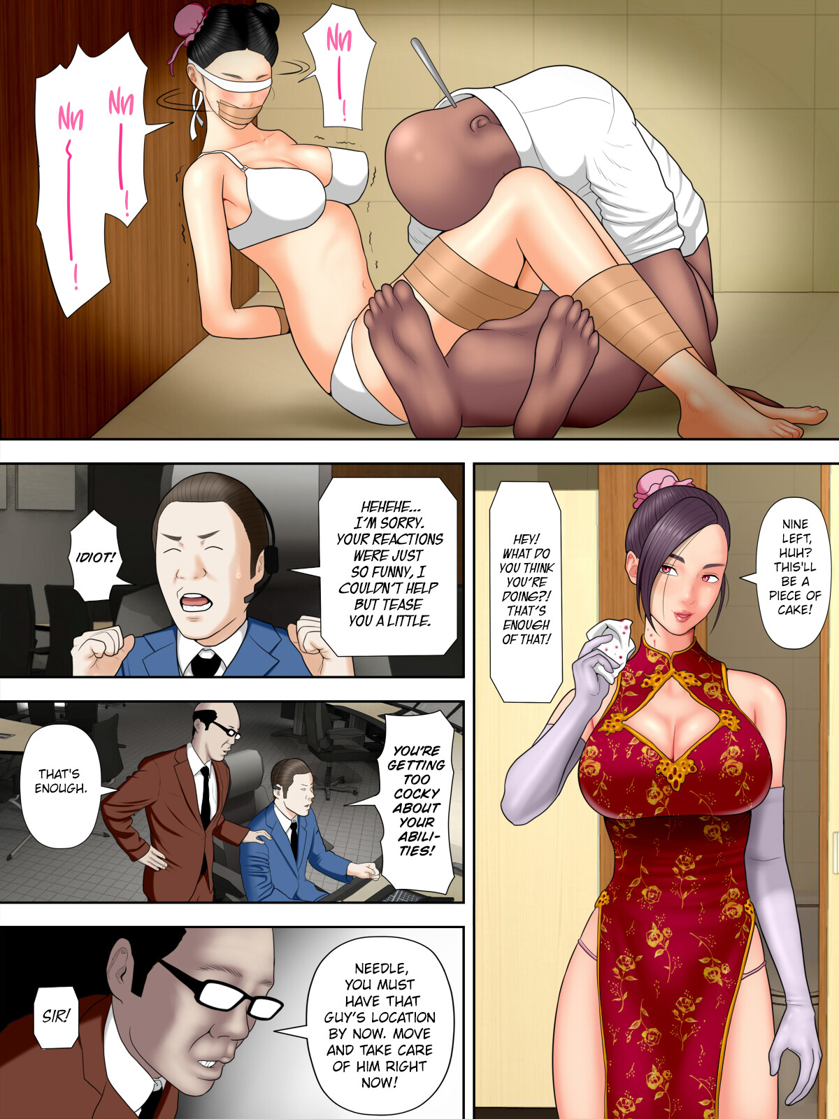 Hentai Manga Comic-Spy Wife and Mafia's Son 1 ~Black Gyaru Police Officer~-Read-29